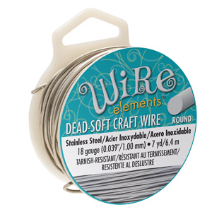 Craft Wire 'Stainless Steel' 18-28 gauge