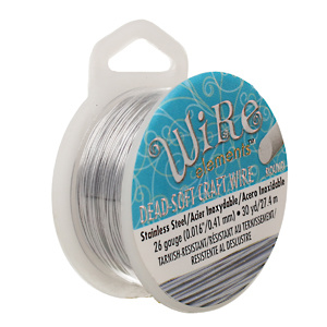 Craft Wire 'Stainless Steel' 18-28 gauge