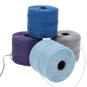 S-Lon Bead Cord , 4 kleuren mix, Serenity