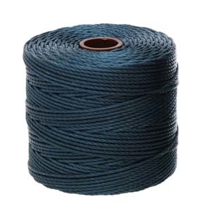 S-Lon Bead Cord , 4 kleuren mix, Deep Blue