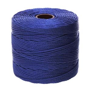 S-Lon Bead Cord , 4 kleuren mix, Deep Blue