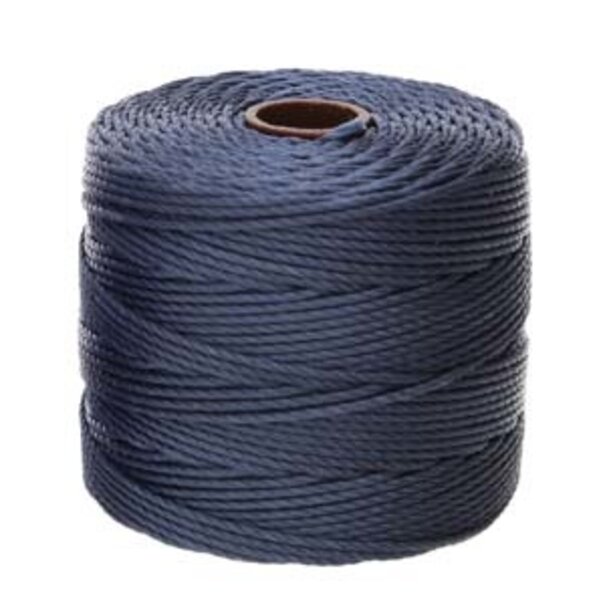 S-Lon Bead Cord , 4 kleuren mix, Denim