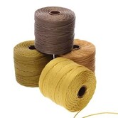 S-Lon Bead Cord , 4 kleuren mix, Wheatfield