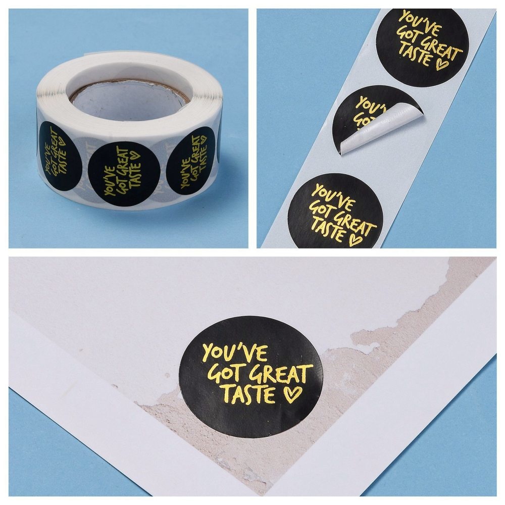 Sluitstickers - You've Got Great Taste - 20 stickers