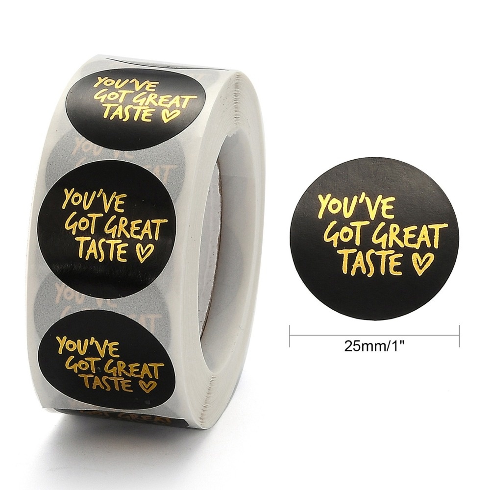 Sluitstickers - You've Got Great Taste - 20 stickers