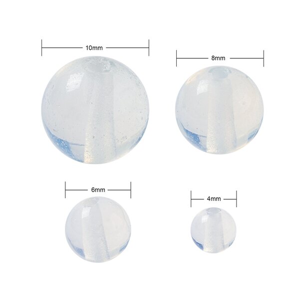 Opaliet edelsteen kralen set 4,6,8 en 10 mm