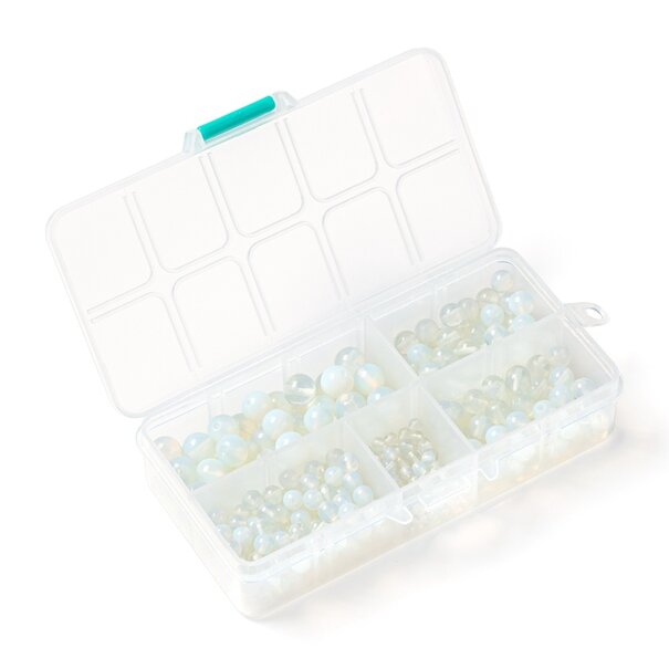 Opaliet edelsteen kralen set 4,6,8 en 10 mm