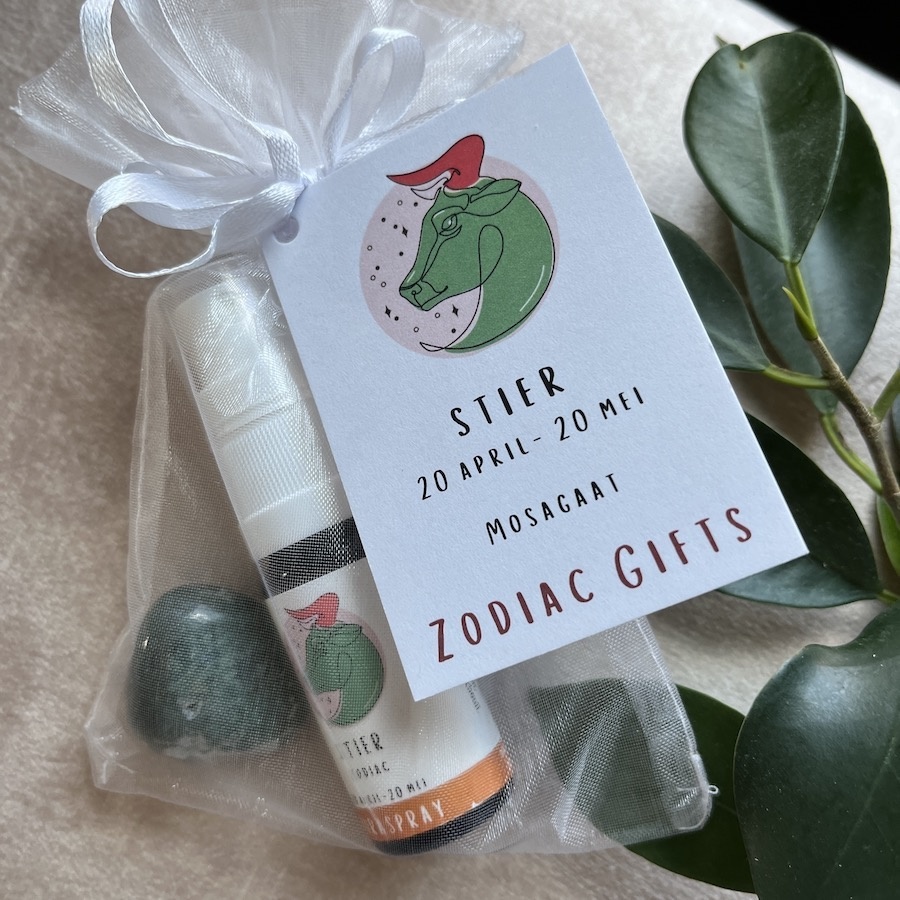 02. Stier cadeau zakje