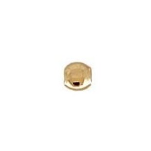 Goldfilled 14 kt 4,5x4,1 mm lentil kraal 'smooth' (p/st)