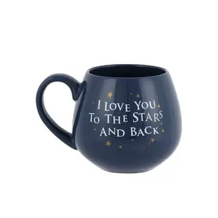 Blauwe Mok 'I love you to the stars and back'