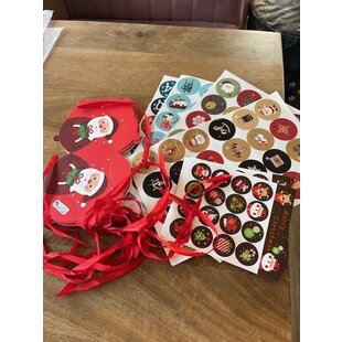 Adventstickers & kerstcadeaudoosjes