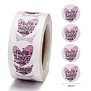 Stickers 'Pretty Things Inside' - rol 500 stuks