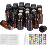 Etherische olie flesjes set – 24 stuks met accessoires