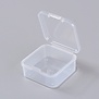 Transparante kralendoosjes – 100 stuks vierkant 4,5×4,5 x2cm