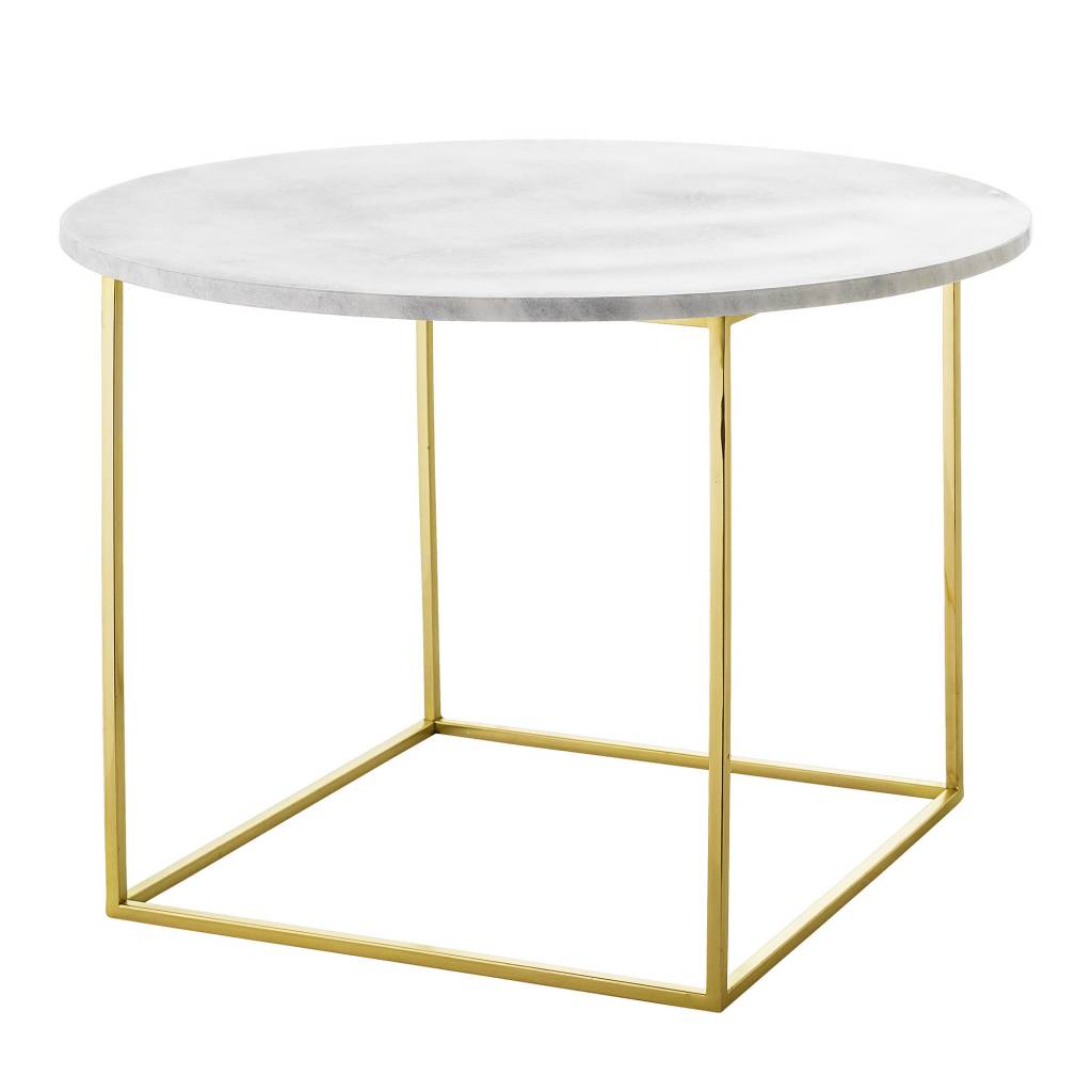 Bloomingville Eva Coffee Table Marble Steel 60 X 40 Cm Bloomingville Eva Coffee Table Marble Steel 60 X 40 Cm