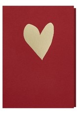 Papette Papette greeting card love 'lipstick red'