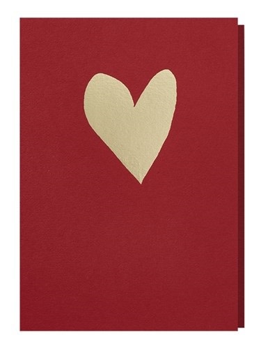 Papette Papette greeting card love 'lipstick red'