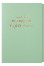 Papette Papette greeting card ocean 'Voor de aller liefste mama'