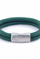 Steel & Barnett Rope bracelet Lake - Green - Size M