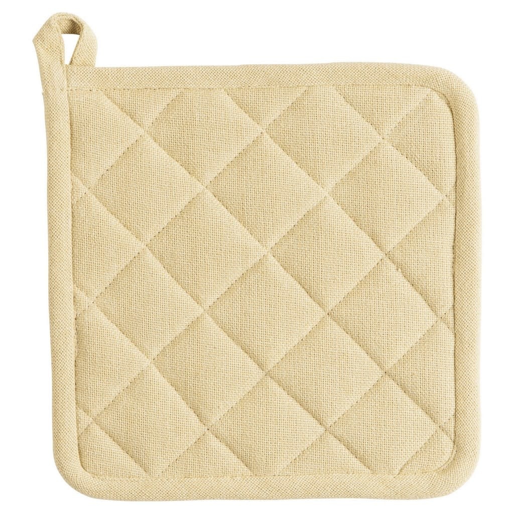 Potholder pampas yellow