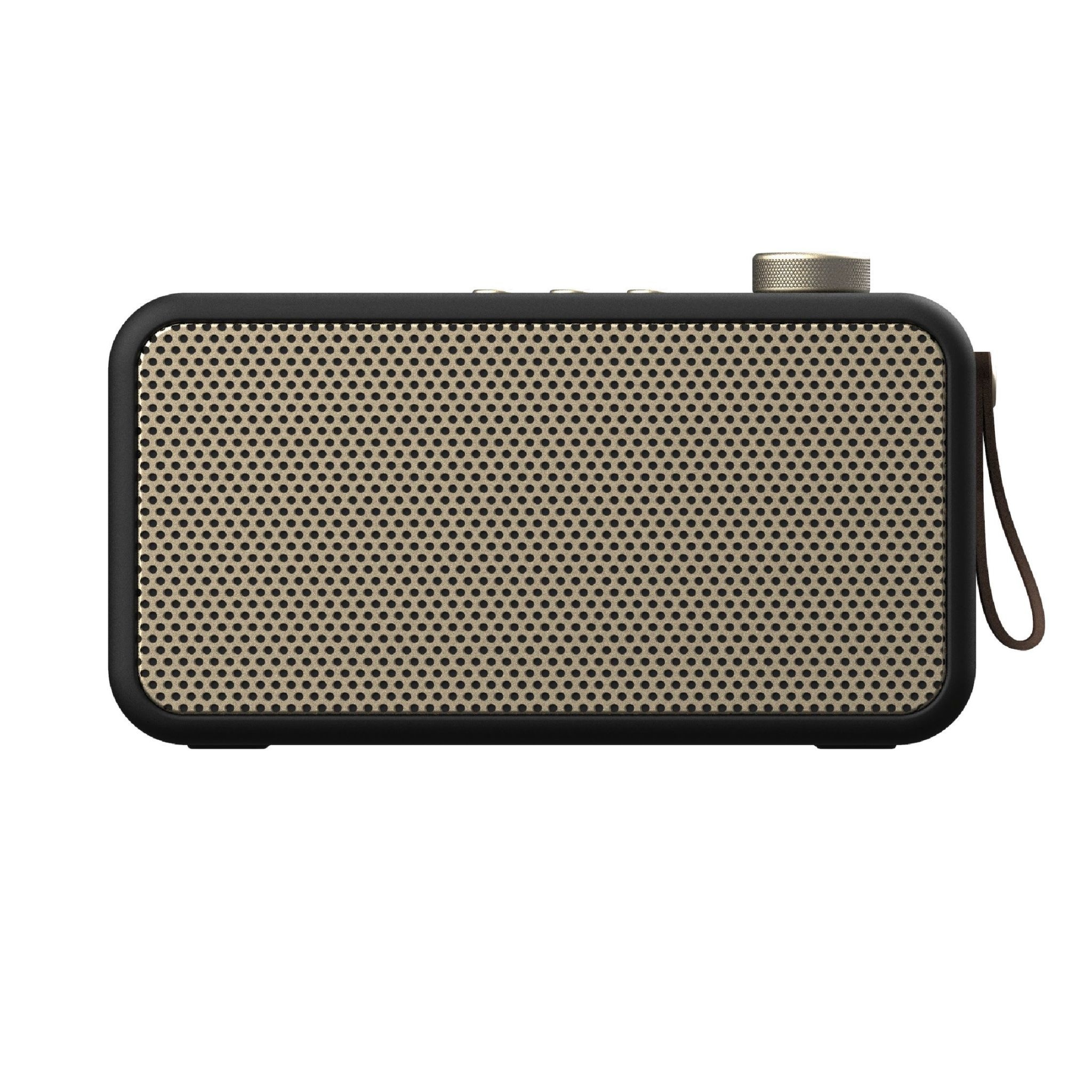 Kreafunk Kreafunk aTune speaker + radio black - champagne