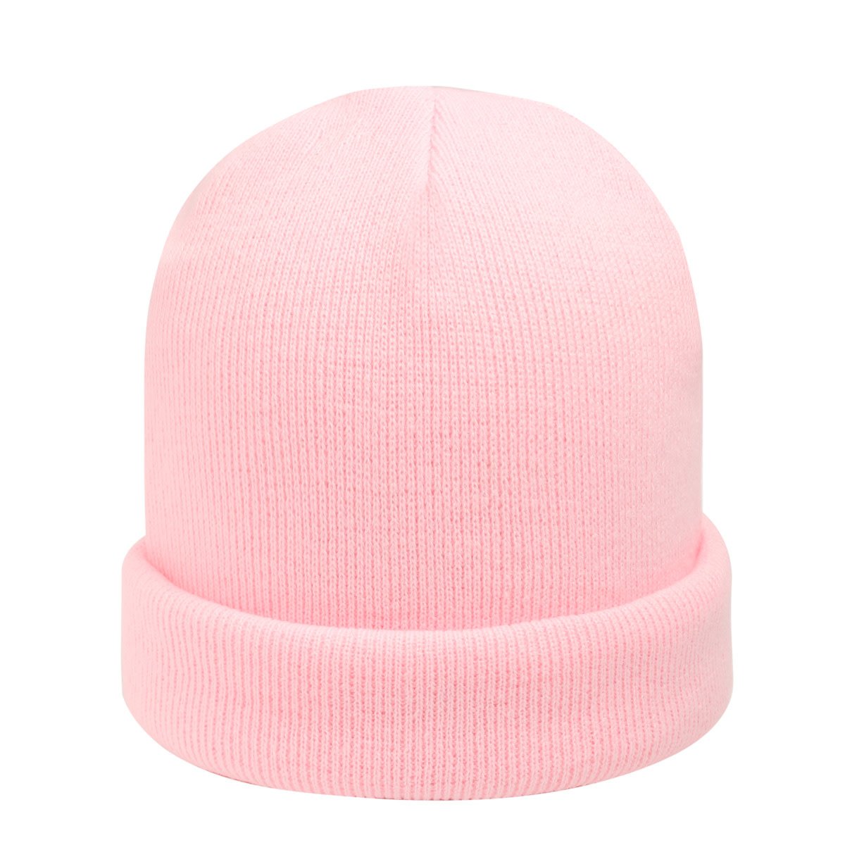 With love Beanie rainbow colors - light pink