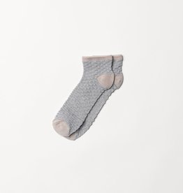 Beck Söndergaard Waffle Dollie socks - silver gray 37/39