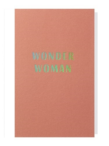 Papette Papette small greeting card 'Wonder woman' 8,5 x 13,3 cm