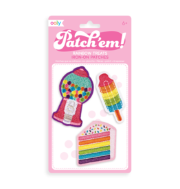 Ooly Iron on patch - Rainbow Treats