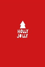Papette XMAS card Holly jolly - tree