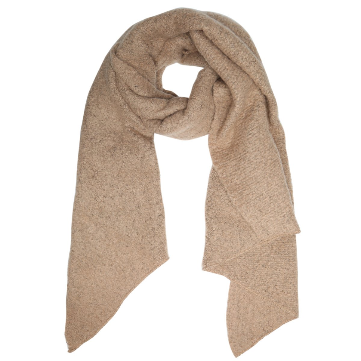 With love Scarf  comfy winter - beige
