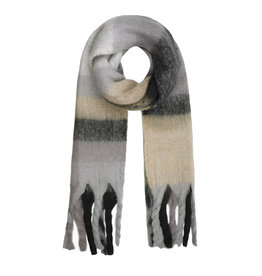 With love Scarf grey - beige