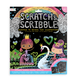 Ooly Scratch & scribble 'Princess garden'
