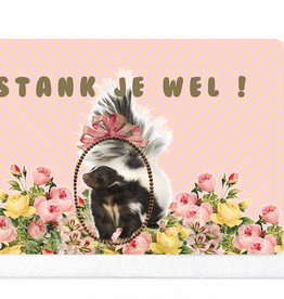 Enfant Terrible Enfant Terrible card  + enveloppe 'Stank je wel'