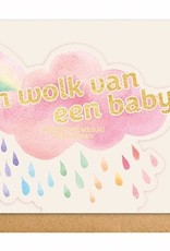 Enfant Terrible Enfant Terrible card + enveloppe 'Een wolk van een baby'