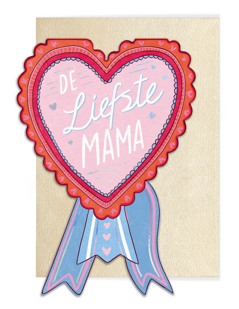 Enfant Terrible Enfant Terrible card  + enveloppe 'De liefste mama'