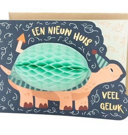 Enfant Terrible Enfant Terrible card  + enveloppe 'Een nieuw huis, veel geluk'