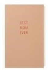 Papette Papette small greeting card 'Best mom ever' 8,5 x 13,3 cm