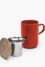 OGO Living OGO Living 475 ml - Tea cup with filter and lid - Red
