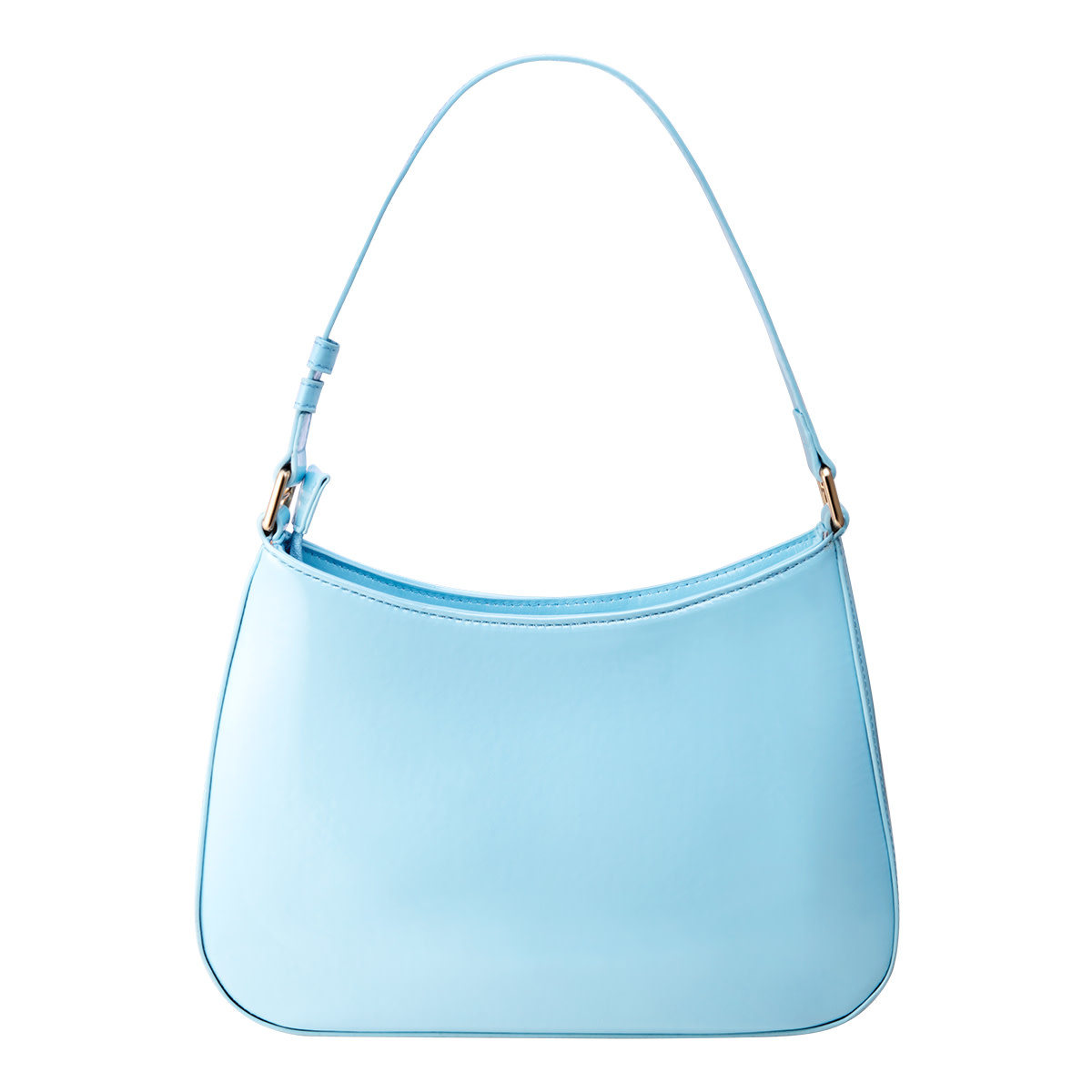 With love Bag glossy blue 28cm x 17cm x 6cm