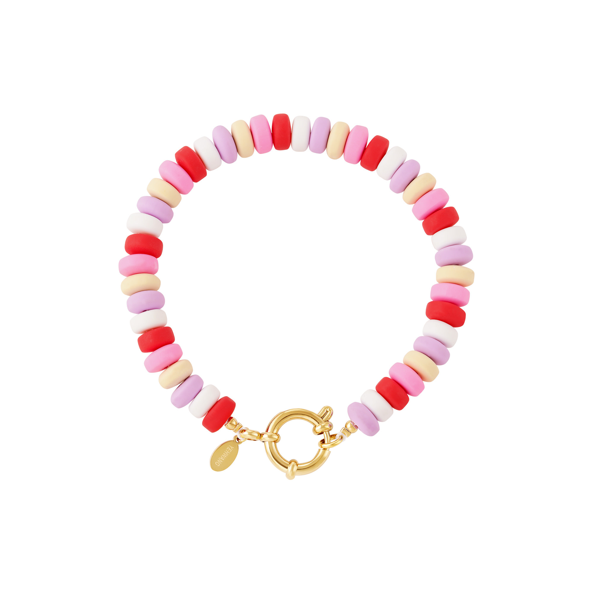 With love Bracelet summerlove pink lilac