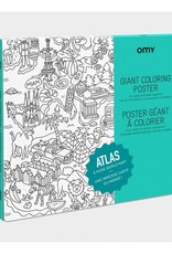 OMY OMY coloring poster 100 x 70 Atlas