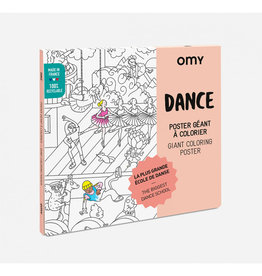 OMY OMY coloring poster 100 x 70 Music
