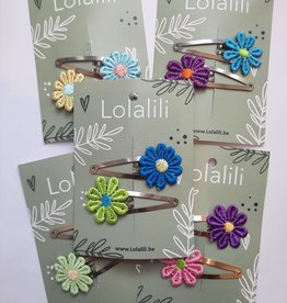 lolalili lolalili click clack hairpin - set of 2 - mixed colours
