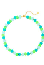 summer hearts necklace - kids