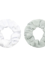 With love Scrunchie Sugar Rush set of 2 - white