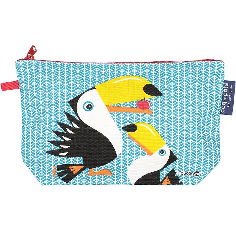 Coq en pâte Toucan  pencil case