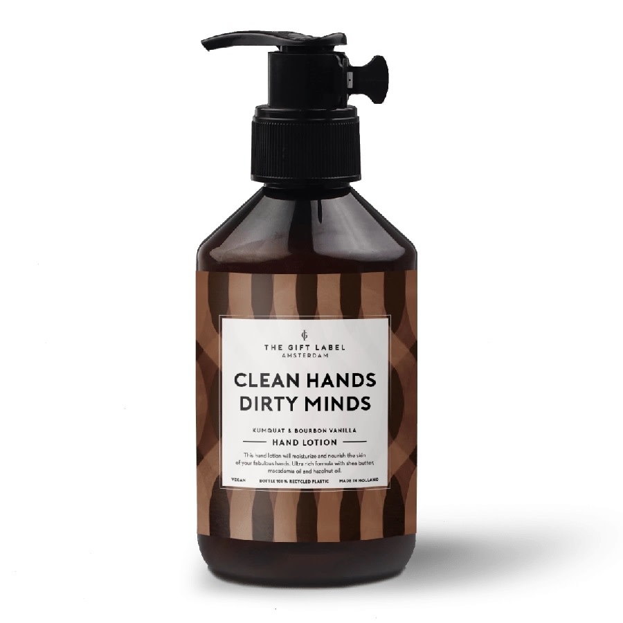 The Gift Label Hand lotion 250 ml.  - Clean hands dirty minds
