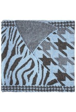 With love Scarf cosy blue