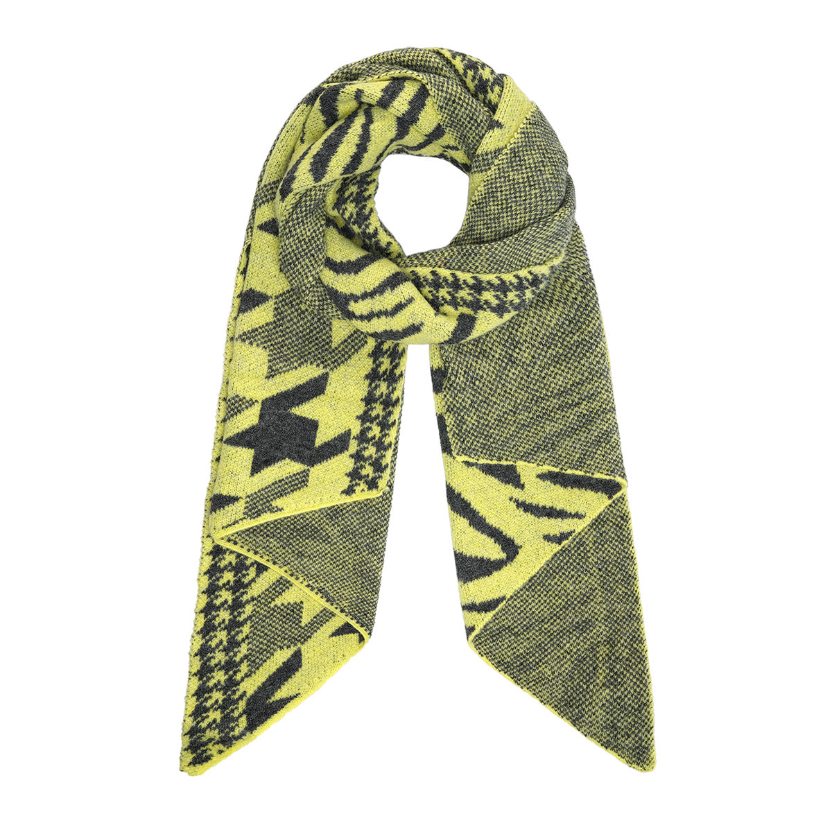 With love Scarf cosy yellow